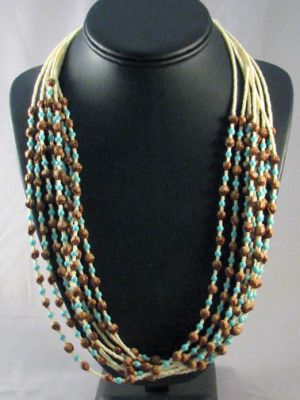 Navajo Ghost Bead and Glass Necklaces 