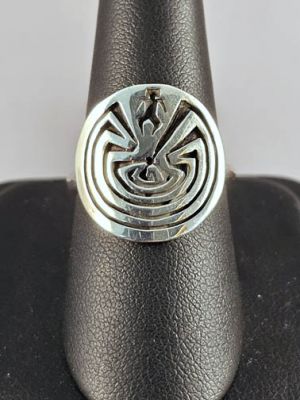 HOPI Eddison Wadsworth マンインメイズ リング　22号 HOPI Eddison Wadsworth マンインメイズ リング 22号 HOPI Eddison