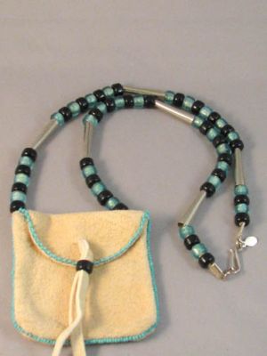 Medicine Bag Necklace - Algonquin Made 