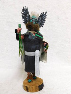 Native American Hopi Carved Crow Mother Kachina Doll at Kachina House