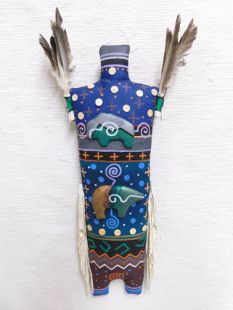 Navajo Yei God Double Spirit Soft Sculpture Doll--Northern Guardians