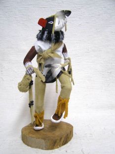 Native American Made Kokopelli Dancer Katsina Doll