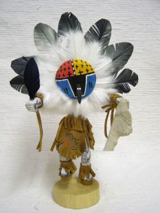 Native American Navajo Made Chief Kachina Doll