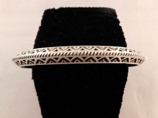 Native American Navajo Made Cuff Bracelet--Large
