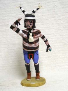 Native American Hopi Carved Clown Kachina Doll (Katsina Doll)--Vintage