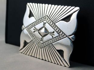Vintage Native American Navajo Made Buckle