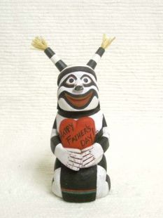 Native American Hopi Carved Clown Father's Day Katsina Doll