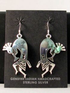 Native American Navajo Made Kokopelli Earrings