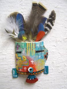 Native American Hopi Made Spirit Mask