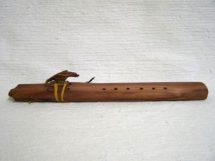 Native American Navajo Made Cedar Drone Flutes--F Sharp