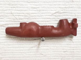 Native American Made Pipestone Beaver Lip Pipe