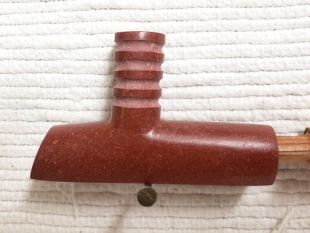 Native American Made Pipestone Four Winds Pipe