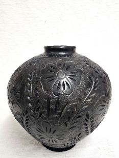 Oaxacan Handbuilt and Handcarved Pot