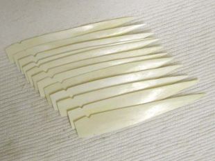 Bone Spear Tips--Packs of 12