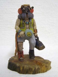Native American Hopi Carved Mocking Katsina Doll