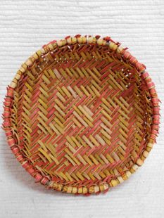 Native American Hopi Made Sifter Basket