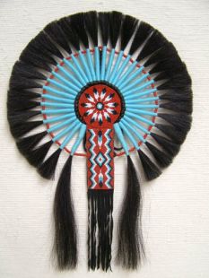 Native American Made Horsehair Bustle