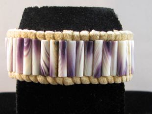 Native American Made Wampum Bracelet