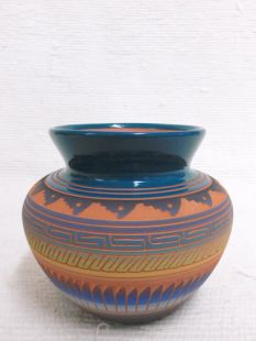 Native American Navajo Red Clay Pot