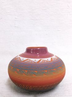 Native American Navajo Red Clay Pot