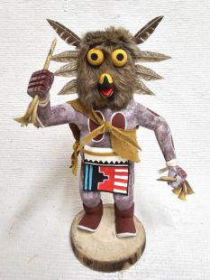 Native American Navajo Made Owl Kachina Doll