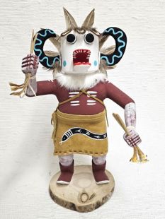 Native American Navajo Made Ogre Kachina Doll