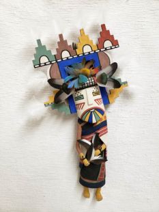 Old Style Hopi Carved Butterfly Maiden Traditional Katsina Doll