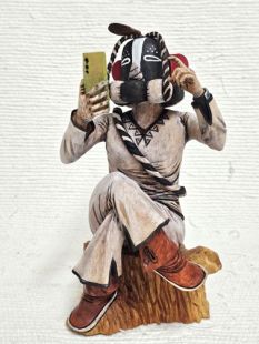 Native American Hopi Carved Kokopelli Fertility Katsina Doll