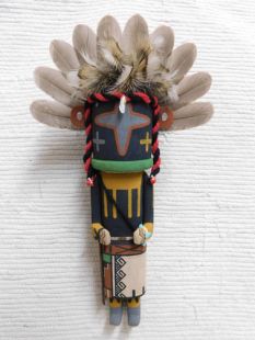 Old Style Hopi Carved Chasing Star Traditional Katsina Doll