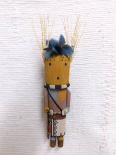 Old Style Hopi Carved Cricket Traditional Racer Katsina Doll