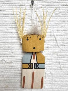 Old Style Hopi Carved Cricket Traditional Racer Katsina Doll Ornament