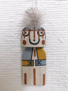 Old Style Hopi Carved Grandmother Traditional Katsina Doll Ornament
