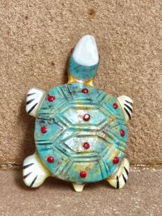 Zuni Carved Turtle Fetish