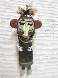 Old Style Hopi Carved Korososta Traditional Planting Kachina Doll (Katsina Doll)