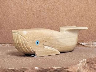 Zuni Carved Whale Fetish