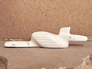 Zuni Carved Roadrunner Fetish