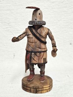 Native American Hopi Carved Eototo Chief Kachina Doll (Katsina Doll)