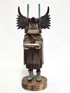 Native American Hopi Carved Crow Mother Kachina Doll (Katsina Doll)