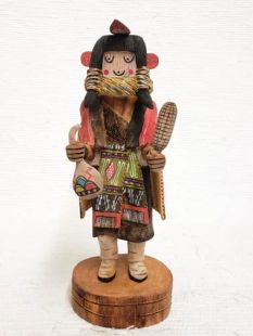 Native American Hopi Carved Grandmother Katsina Doll