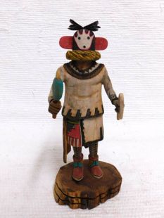 Native American Hopi Carved Pot Carrier Katsina Doll