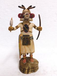 Native American Hopi Carved Bear Powerful Healer Katsina Doll