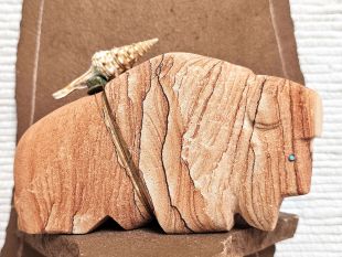 Zuni Carved Buffalo Fetish