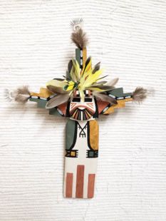 Old Style Hopi Carved Shalako Mana Traditional Katsina Doll