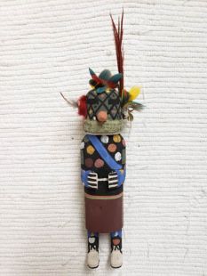 Old Style Hopi Carved Bean Traditional Kachina Doll (Katsina Doll)