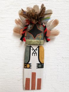 Old Style Hopi Carved Chasing Star Traditional Katsina Doll