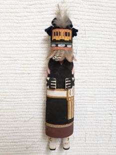 Old Style Hopi Carved Corn Maiden Traditional Katsina Doll