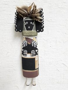 Old Style Hopi Carved Crow Mother Traditional Katsina Doll