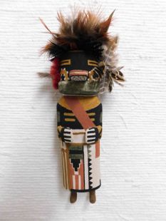 Old Style Hopi Carved Duck Traditional Bird Katsina Doll