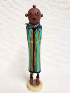 Native American Hopi Carved Mudhead Katsina Doll 