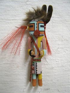 Old Style Hopi Carved Malo Traditional Katsina Doll